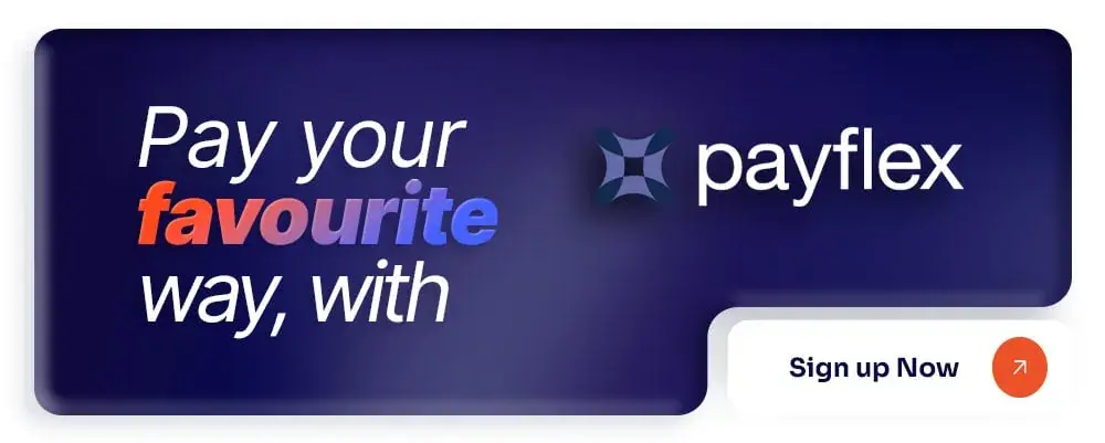 Payflex Signup Banner
